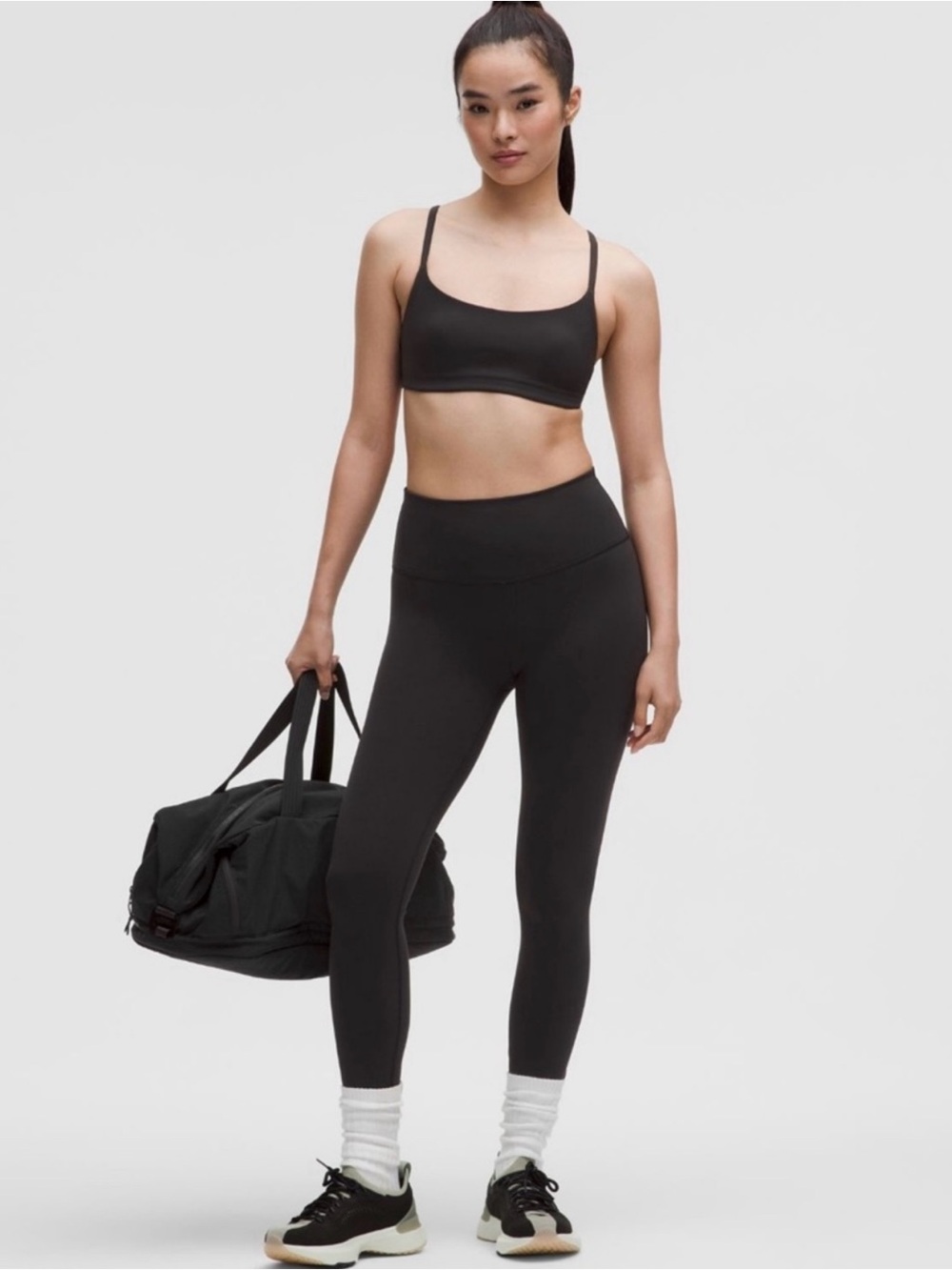 Lululemon Wunder Train HR Tight 25” Black Leggings Size 4 - Picture 4 of 7